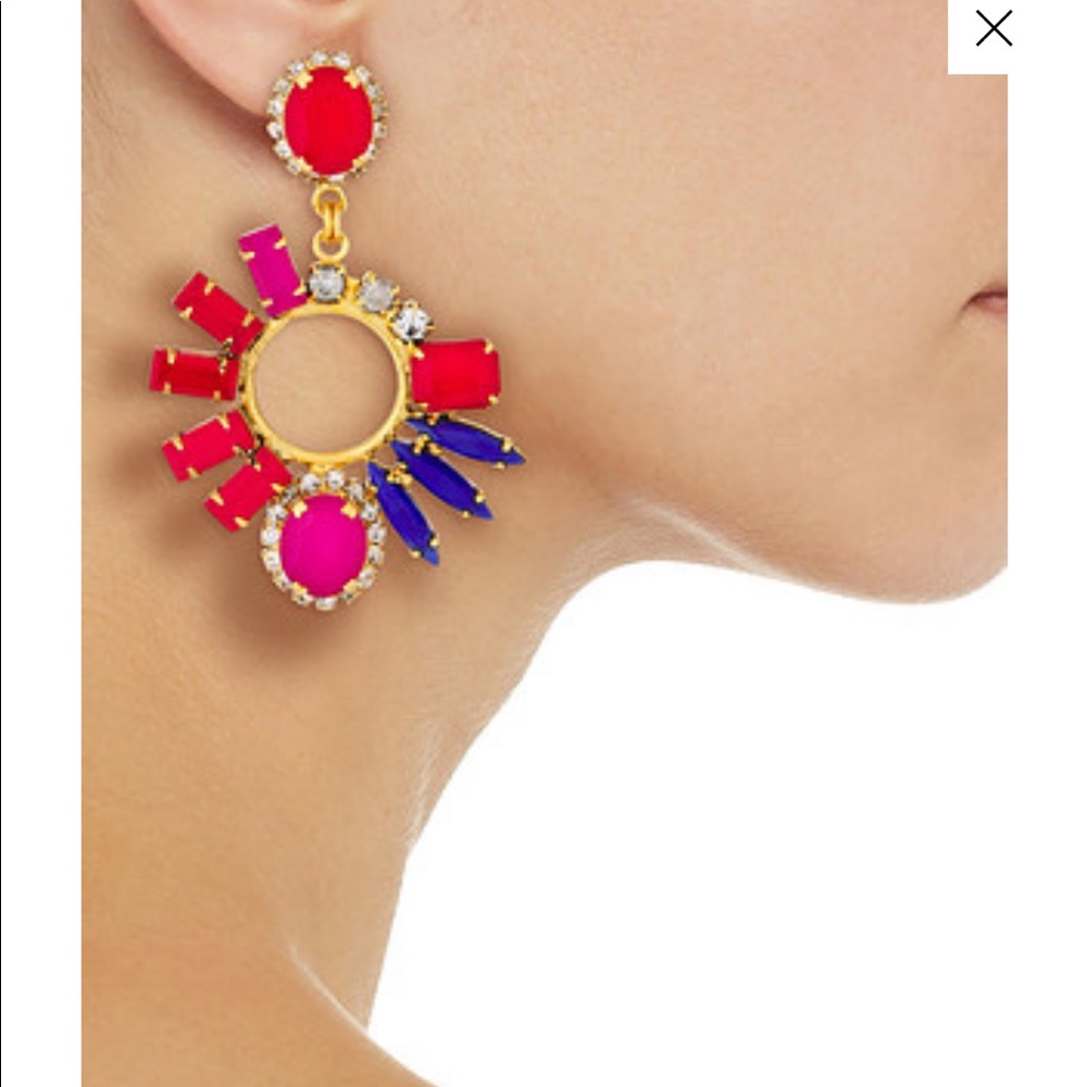 ⭐️NWOT Elizabeth Cole 24K Gold Plated Earrings⭐️